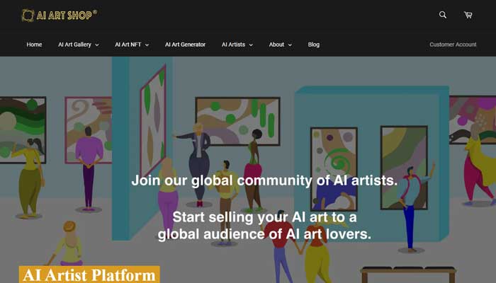 AI Art Shop