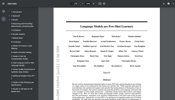 GPT-3 Paper