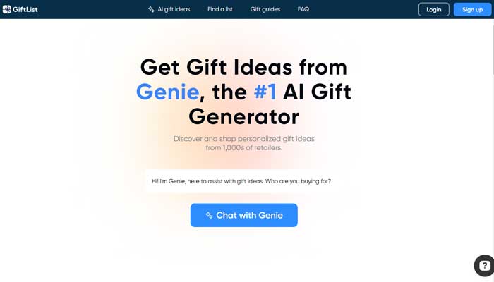 GiftList Genie: AI-Powered Gift Ideas Generator