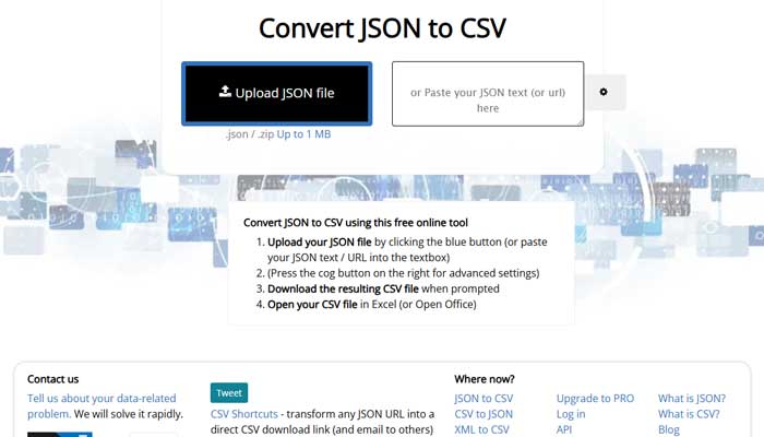 JSON-CSV