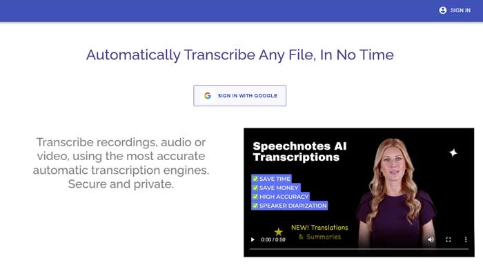 Speechnotes