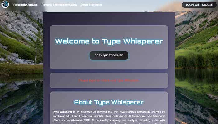 Type Whisperer