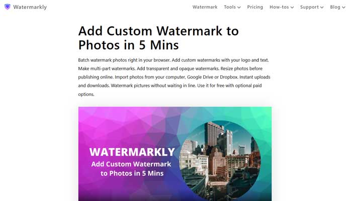 Watermarkly – Blur Faces & License Plates